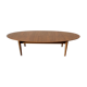 Oval Scandinavian coffee table