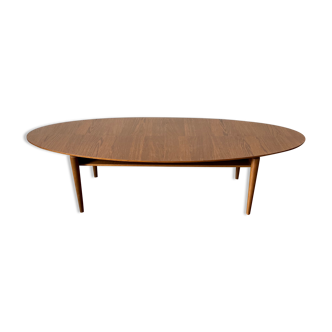 Oval Scandinavian coffee table