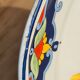 Old plate Moulin des Loups serie 1880 model Lille "the rooster"