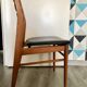 Set de 4 chaises scandinave vintage 1960