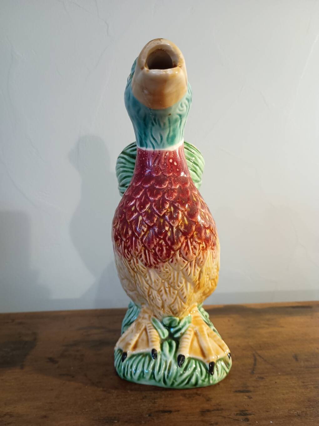 Vintage ceramic duck jug