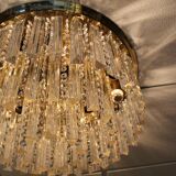 J.T. Kalmar Plaffoniere avec cristaux de verre de Murano, Autriche 1960