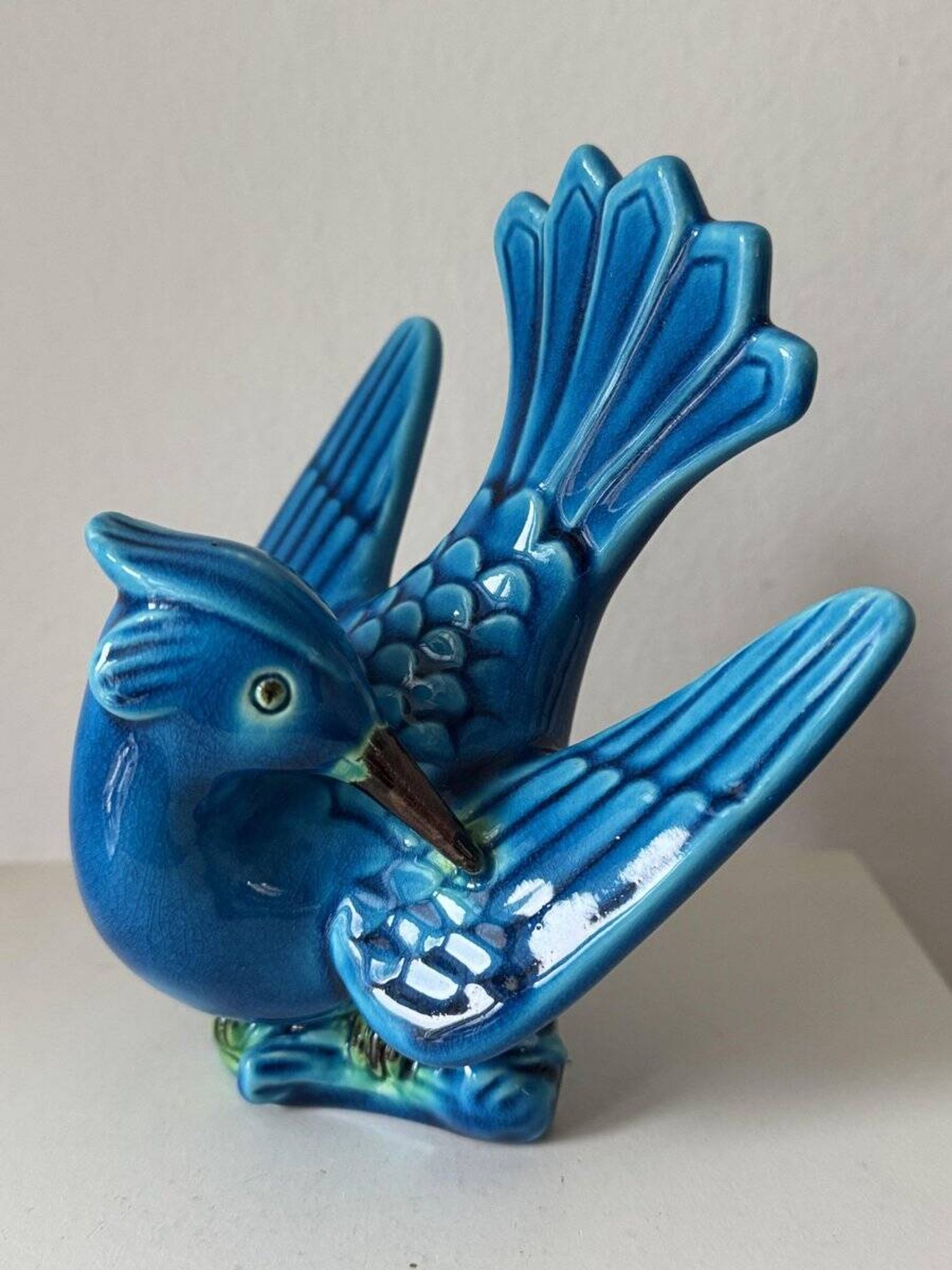 Bird ceramic figure by Gunnar Nylund for Rörstrand, 1960s
