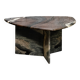 Vintage coffee table in Cipollino marble, 1970.