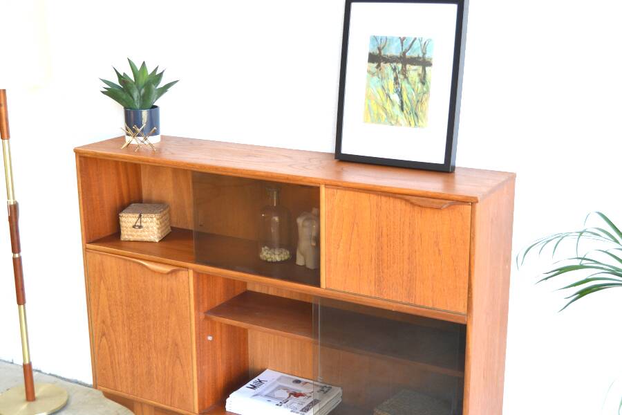 Teak bookcase by Sutcliffe * 122 cm