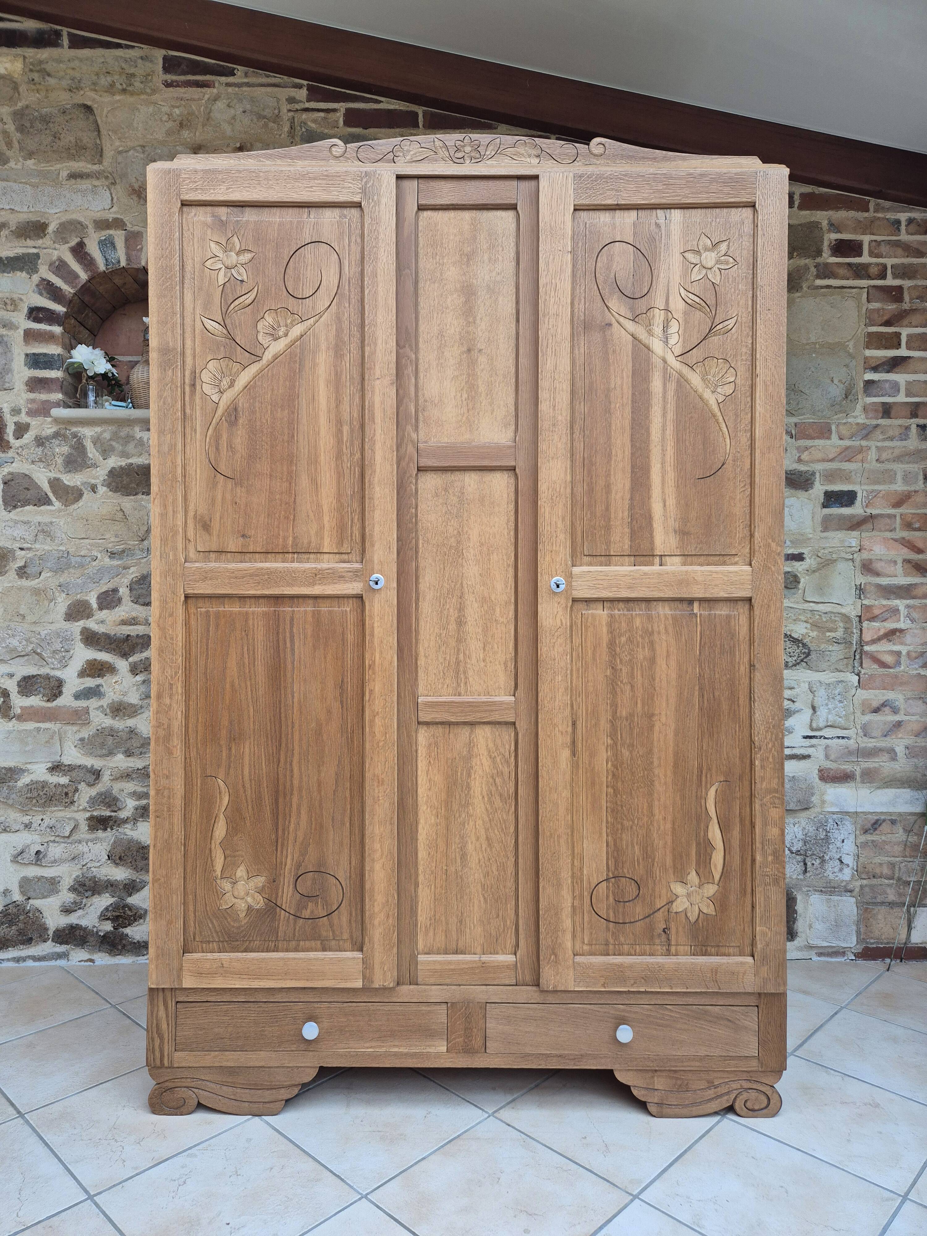 Parisian Art Deco wardrobe