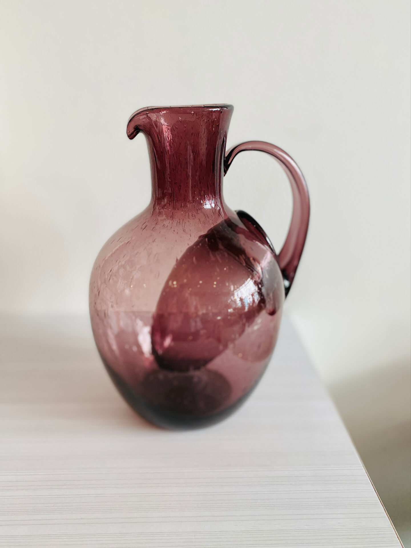 Ice pitcher carafe glassware Biot