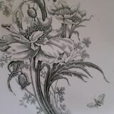 Lot of 6 plates faïence Terre de feu LG Nancy