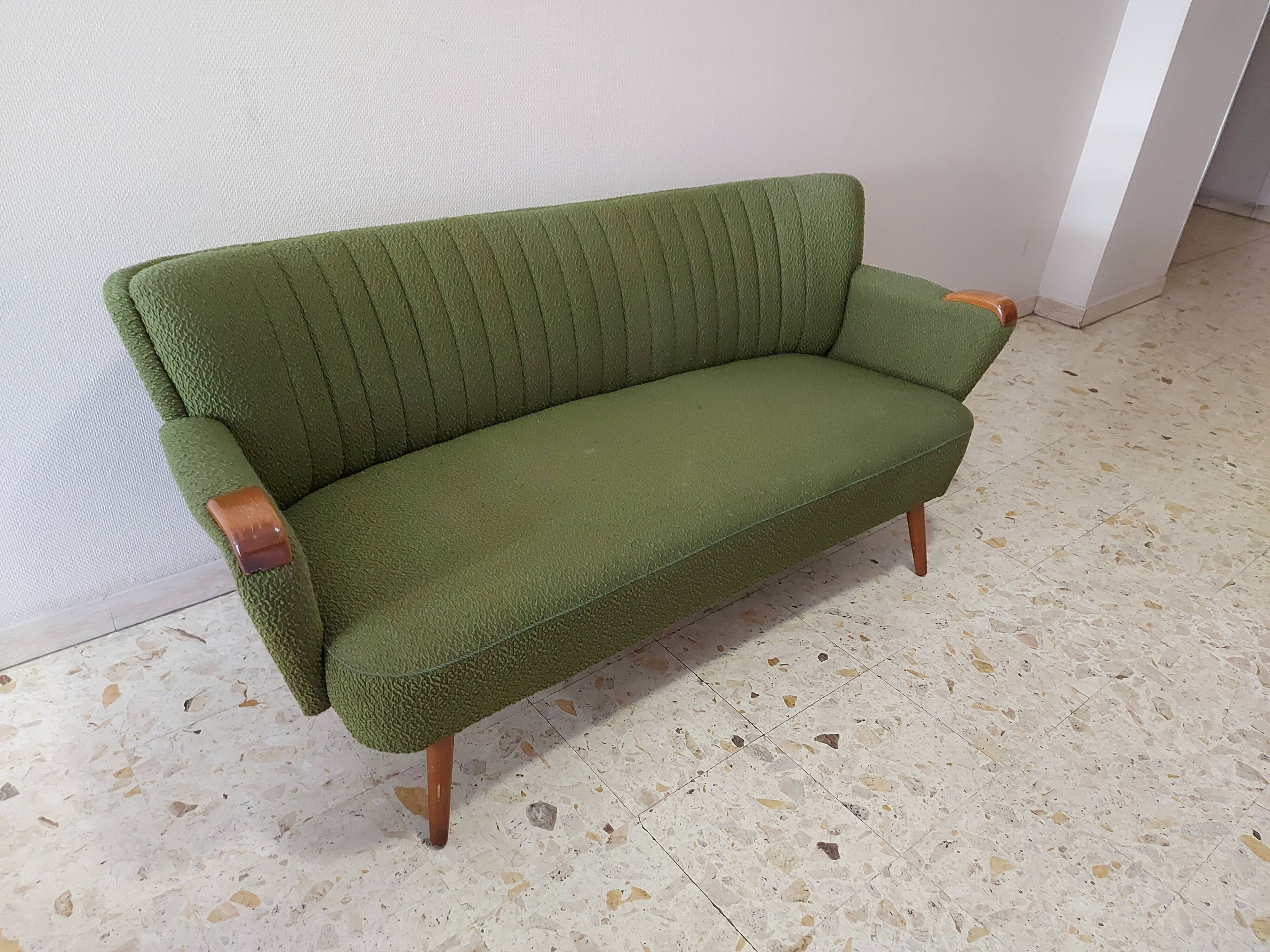 Cocktail sofa design 50's
