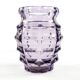 Art Deco vase, manganese crystal, Poland, 1930s