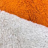 Berber rug in pure wool, colored, size 150 x 250 cm