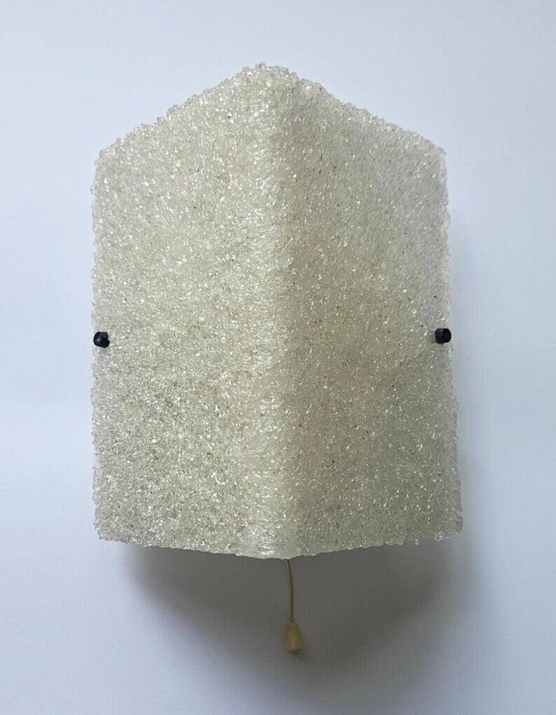 Rare Midcentury Lucite Wall Lamp Pokrok, 1960s