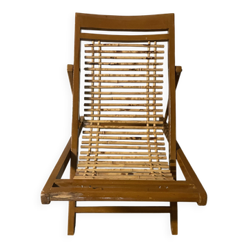 Chaise longue enfant années 50