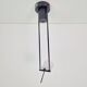 Vintage Pradina Telescopic Spotlight in White Glass, Italy, 1980
