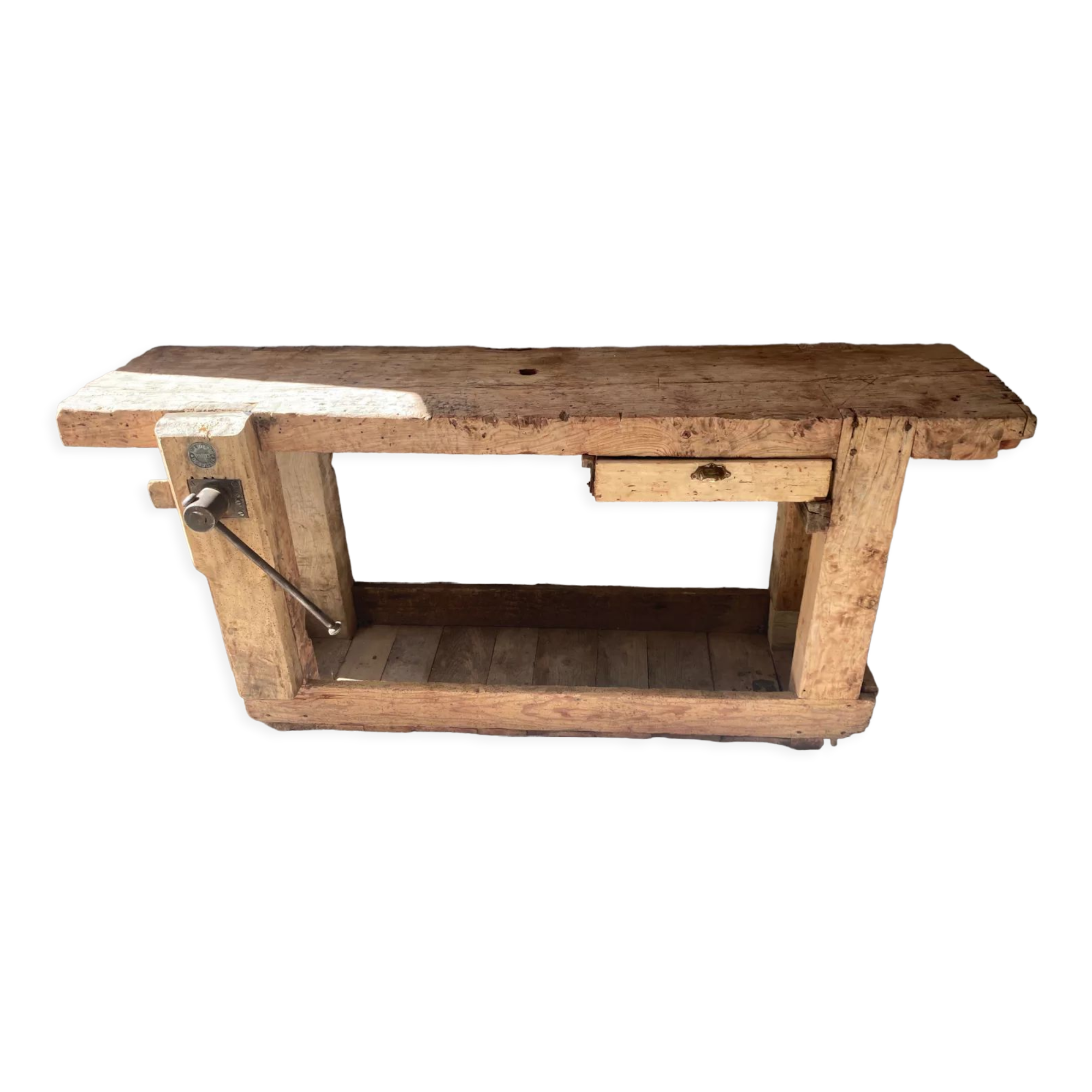 Wooden workbench