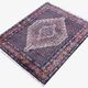 Oriental Persian Carpet Iranian Kurdish Tribe SENNEH : 1.25 X 1.60 M