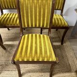 Chaise velours
