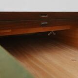 Victorian Burl Wood Folding Card Table, UK, 19th Century