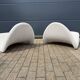 Artifort tongue f577 pierre paulin en beige bouclé in new condition!!