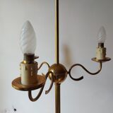 Vintage lamp lamp 3 brass lights