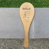 Pair of wooden "jokari" snowshoes, Basque country, 1960