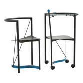 MK10872 Postmodern armchair and table, Set of 2