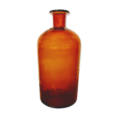 XXL amber apothecary bottle
