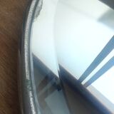 Beveled barber mirror