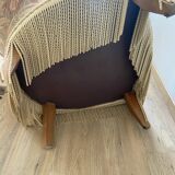 Toad armchair, early 20th century