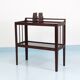 Hagenauer Jirasek unique side table, book shelf, Vienna, 1940s