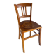 Bistro chair in solid beech – 50s/60s