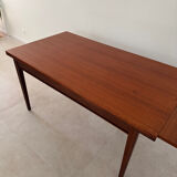 Table à manger vintage teck scandinave