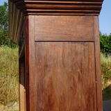 Louis Philippe style walnut wardrobe