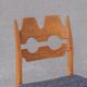 Henning Kjaernulf razor mid-century danish oak dining chairs