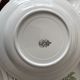 Set of 8 antique deep plates KG Lunéville, floral berry decoration.
