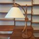 Grande lampe de table multi-réglable en teck Domus, Danemark, 1970