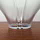 Vintage Danish glass bowl by Holmegaard, 1970s