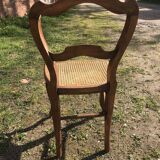 Suite of 8 Louis Philippe canne chairs
