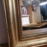 Beautiful mirror Louis Philippe very old golden  59x84cm