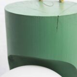 Table or hanging lamp, wood and glass, 1970