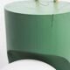 Lampe à poser ou suspendre, bois et verre 1970