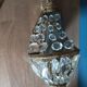 Hot air balloon wall lamp tassel crystal molded brass base dp 0523058