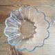 Pyrex glass flan or brioche mould