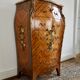 Louis XV style chiffonier in rosewood marquetry