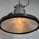 Industrial Grey Hammer Paint Pendant Lamp from Elektrosvit, 1960s