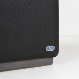 Exceptional De Sede DS50 lounge chair in black leather, Switzerland ca. 1980