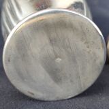 Carafon métal argenté