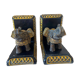 Pair of Unique Decorative Elephant Bookends Made in India