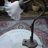 Art Deco gooseneck lamp