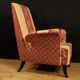 Italian Chair in fabric flowers
